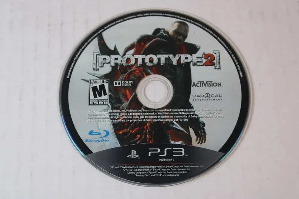 Prototype 2 (Sony PlayStation 3 PS3) Authentic, game only, Tested/works great